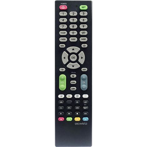 Universelle Fernbedienung für LED- und LCD-Fernseher, markenübergreifende Ersatzfernbedienung mit Netzwerkplattform-Tasten