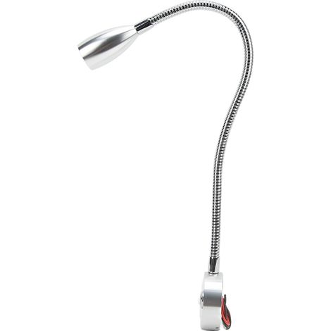 Lampe de Lecture LED 3W, Murale avec Col Cygne Flexible à 360°, (1/5)