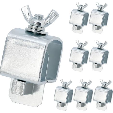 8 Pièces Pince de Soudage Bout à Bout, Accessoires de Soudage, Pinces de Soudage Bout à Bout Positionneur Pinces de Soudage Bout à Bout en Tôle pour Voiture, Cadre de Fenêtre, Panneau de Porte