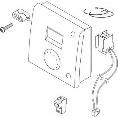 Bosch 7716900711 Sonda ambiente digitale - programma giornaliero REG 54