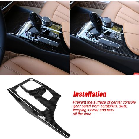 Mittelkonsolen-Schaltkulisse in Carbonfaser-Optik für BMW 5er G30 2017-2018 (1/5)