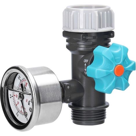 Régulateur automatique de pression d'eau d'irrigation de jardin étanche et précis (1/4)