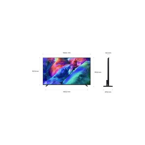 Téléviseur Samsung 75 pouces 4K Micro RGB R85H Smart TV 144 Hz Tizen Dolby Atmos Wi‑Fi 6E (1/5)
