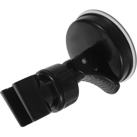 Support de douche à ventouse universel Operitacx noir, support de douchette amovible adapté à (1/5)