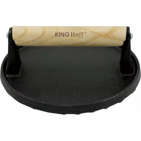 KINGHOFF KH-1759 BURGER- UND STEAKPRESSE AUS GUSSEISEN (1/5)