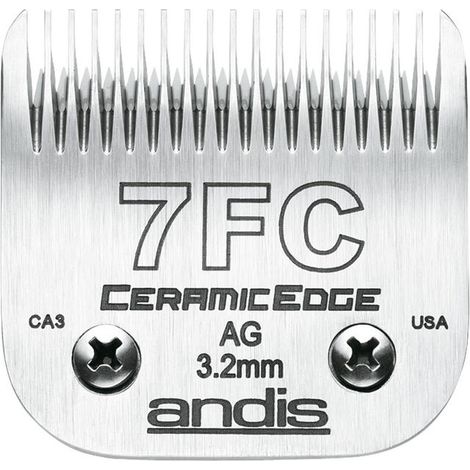 Lame per Rasoio da Barba Andis S-7F Acciaio Cromato 3,2 mm