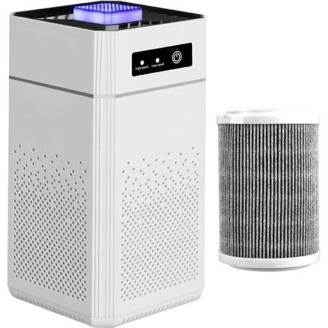 Raumluftreiniger mit Filter und Aromatherapiefunktion zur Beseitigung von Tierhaaren, Rauch und Gerüchen. (1/4)