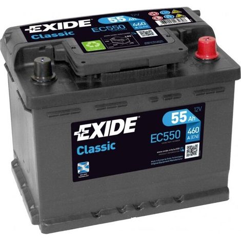 Batería Exide 55Ah EC550