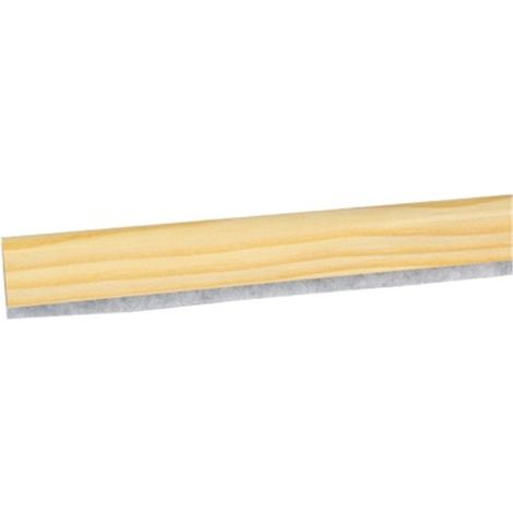 Joint d'étanchéité adhésif en bois de pin 91,5 cm, BURCASA.