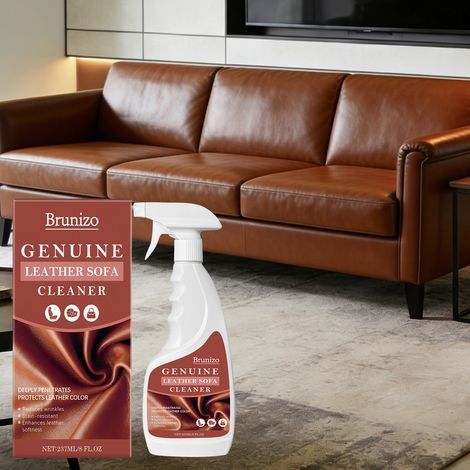 Ledersofasreiniger, Autotaschenreiniger und Lederoberflächenreiniger (Reiniger und Poliermittel) – 237 ml (1/5)