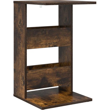 Maison Exclusive - Beistelltisch Geräucherte Eiche 40 x 35 x 60,5