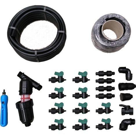 KIT SISTEMA DI IRRIGAZIONE A GOCCIA   FINO A 150 M2  OFFERTA ESCLUSIVA (1/5)