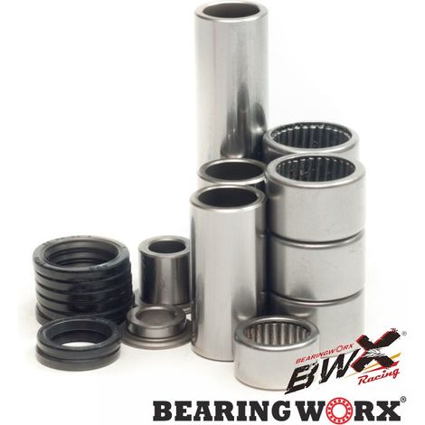 BEARING WORX Schwingenverbindungs-Reparatursatz für Kawasaki KX 125 04-05, 250 04-07, KXF 250 04-05, Suzuki RMZ 250 04-06 (27-1117)=SAL70001 (1/3)