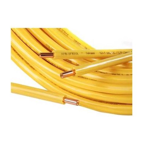 50 x TUYAU EN CUIVRE POUR GAZ « SMISOL TEK GAS » Dimensions : diamètre 12 x 1