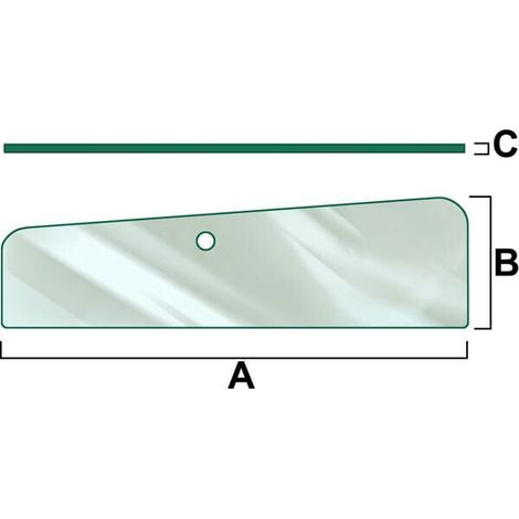 Vitre de porte VAPORMATIC VPM7173