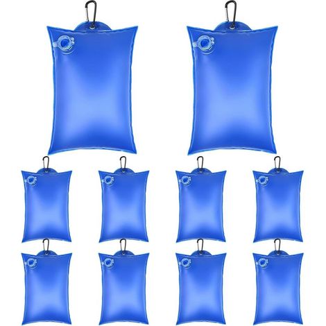 Set mit 10 Gewichten für Schwimmbadabdeckungen - Robuste und stabile Konstruktion - (1/5)