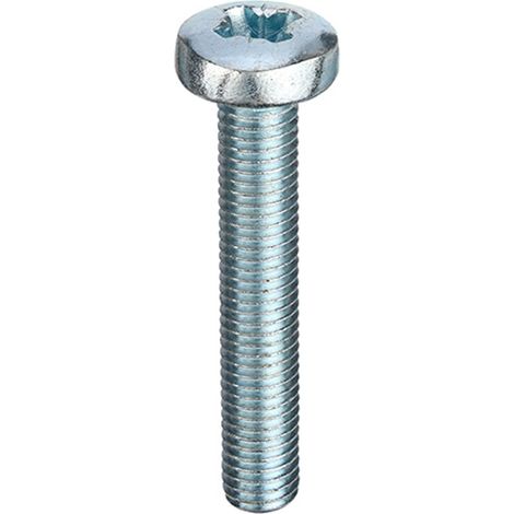 Unifix Machine Screws Pozi Pan Head DIN 7985Z BZP - M4 x 25 (1/2)