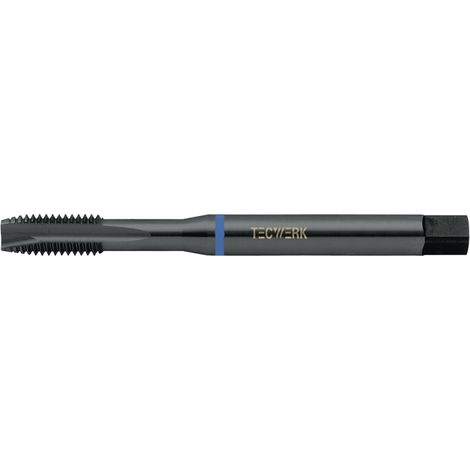 TECWERK Maschinengewindebohrer DIN 371B VA M4x0,7mm HSS-Co nitr.u.vapor.6H TECWERK