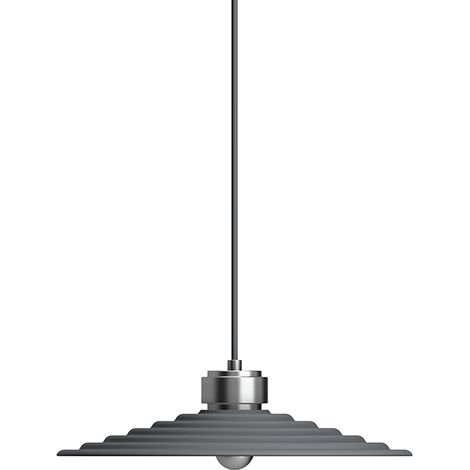 Sound Plafonnier Suspension Dome Graphite 1x E14