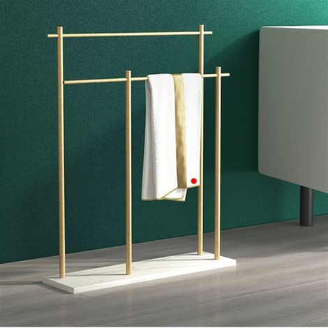 Floor Rack for Towels Hanging Towel Rack for Bathroom Drying (1/5)