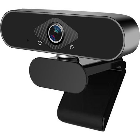 Webcam Full HD 1080p, caméra de vidéoconférence USB avec microphone intégré, pour ordinateur portable et de bureau (1/5)