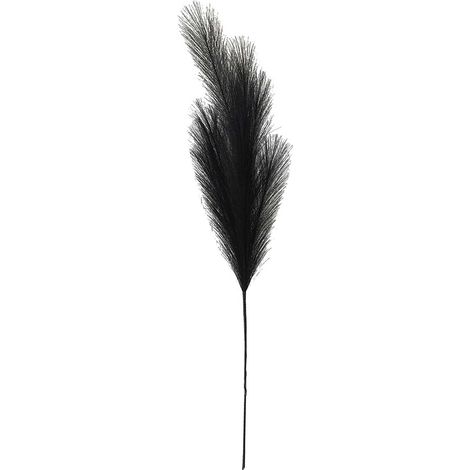Fausse herbe de Pampas noire, branche pompeuse artificielle moelleuse multifonctionnelle de 97cm de longueur pour la maison (1/5)