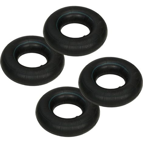 Chambres à air de rechange pour diables, lot de 4, 3,00 - 4, caoutchouc 260 x 85 (1/5)