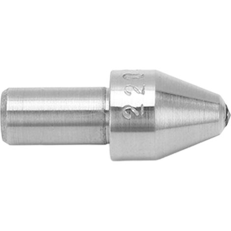 Pénétrateur diamant pour testeur de dureté Vickers, précision 136°, en acier allié ultra-dur, avec coffret de rangement. (1/5)