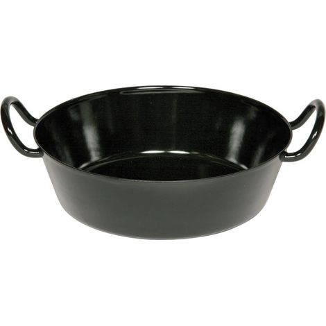 Riess Classic Schnitzelpfanne Ø30cm Emaille schwarz