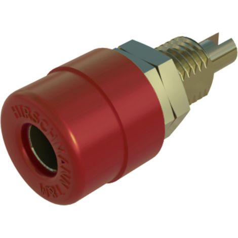 Hirschmann Test & Measurement BIL 20 Au Laborbuchse Buchse, Einbau vertikal Stift-Ø: 4 mm Rot 1 St.