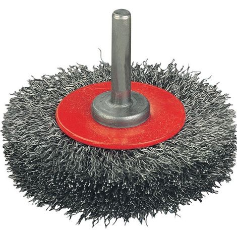 Cepillo circular, hilo ondulado de Acero 40mm FORTIS