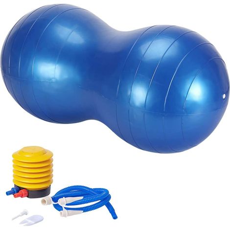 Trintion Peanut Ball Kids Exercise Ball with Pump Autism Sensory Toy Equipment for Kids Physical Therapy, Yoga, Pilates, Core Training 90x45cm (1/5)