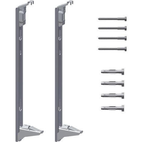 Kermi Wandschienen-Set BH200, für Profilflachheizkörper Typ 33, ZB02970019