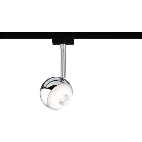 Spot sur rail Capsule II URail - 2700K - 6W - Dimmable - Noir / chromé (1/5)
