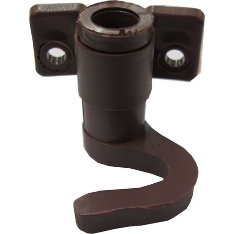 Oberer brauner Espagnolette-Stangenhaken
