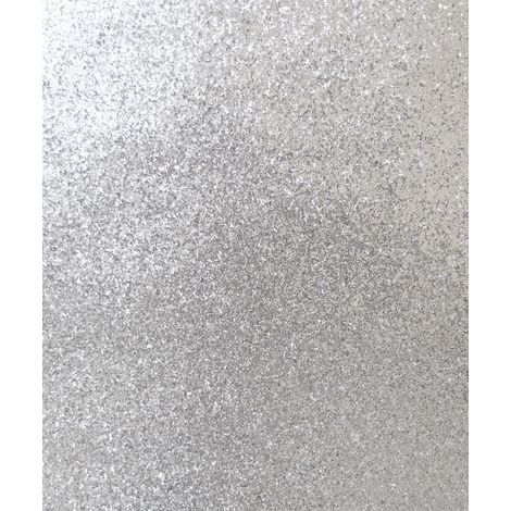 Sequin Sparkle Silver Wallpaper Glitter Metallic Shimmer Textured Arthouse (1/6)
