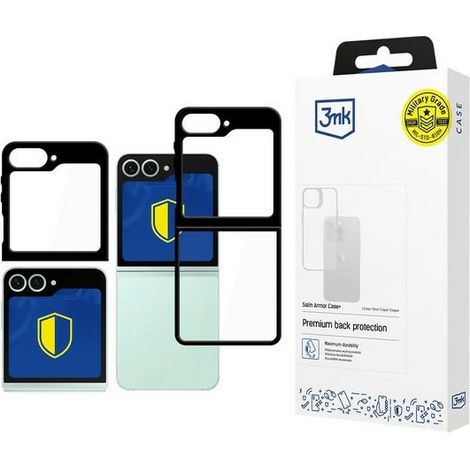 Funda para Samsung Galaxy Z Flip 6 3MK SatinArmor+ de grado militar