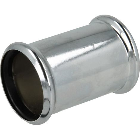 Double manchon siphon avec bagues rondes, ø32 x 50 mm