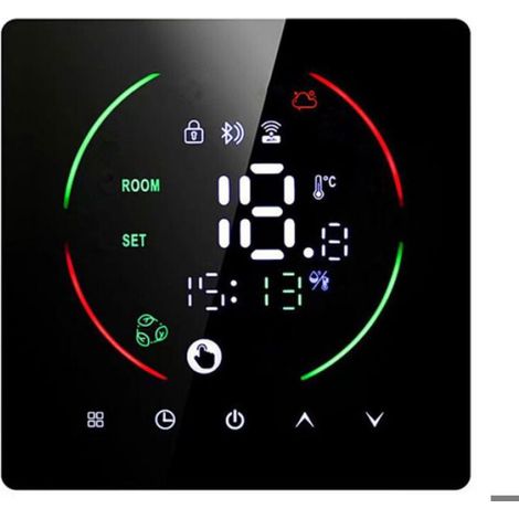 Thermostat de radiateur intelligent, application Tuya et thermostat numérique Smart Life, Wi-Fi extensible (1/5)