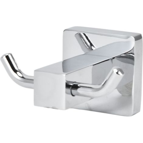Badezimmer-Handtuchhaken, doppelter Wandhaken 635282 für Kleidung und Accessoires. (1/5)