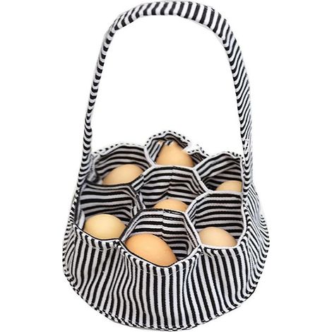 Organisateur de collecte d'œufs, sacs à œufs, panier à œufs en toile, panier à œufs portable, adapté pour (1/5)