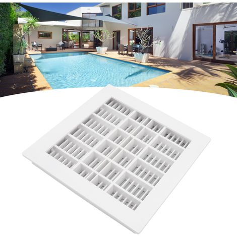 Accessoires de Piscine Élément Principal de Drainage Carré Grille de Drainage Siphon de Débordement Vidange de Fond Résistant à la Corrosion-AUTRES (1/5)