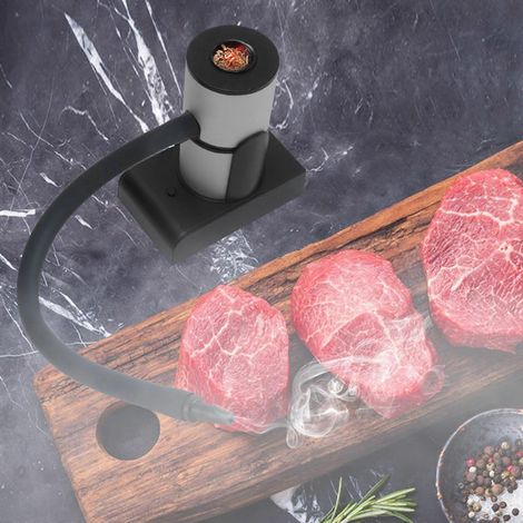 Générateur de fumoir alimentaire portable pour cuisine moléculaire, pistolet fumoir, fumoir à viande, cocktails, boissons, cuisine au fumoir (1/4)