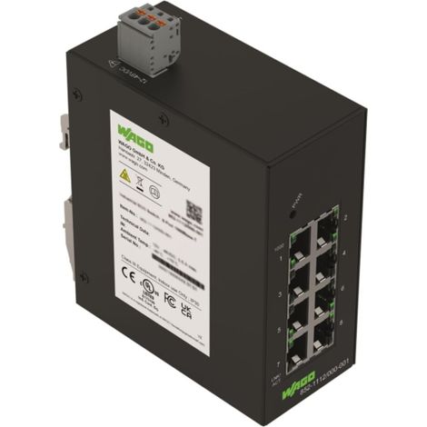 WAGO Industrial-ECO-Switch 852-1112/000-001 8 Ports 1000Base-T (1/5)