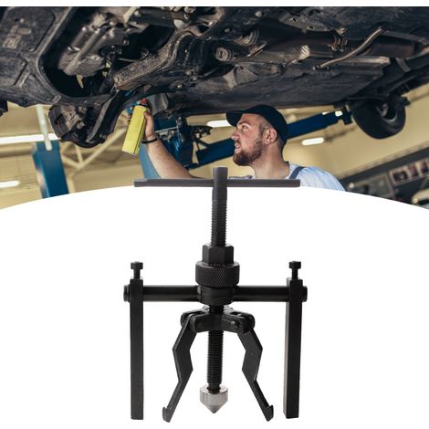 Extracteur de roulements à 3 mâchoires en acier au carbone à filetage fin, extracteur de roulements intérieurs à torsion importante (1/5)