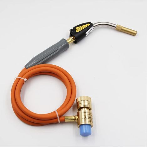 Torche Au Propane Mapp, Soudage Au Chalumeau, Soudage au Chalumeau Turbo à Allumage au Gaz, Température Maximale 1800 ℃ (1/5)