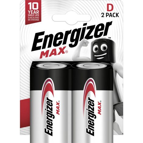 Energizer Max LR20 Mono (D)-Batterie Alkali-Mangan  1.5 V 2 St. (1/3)
