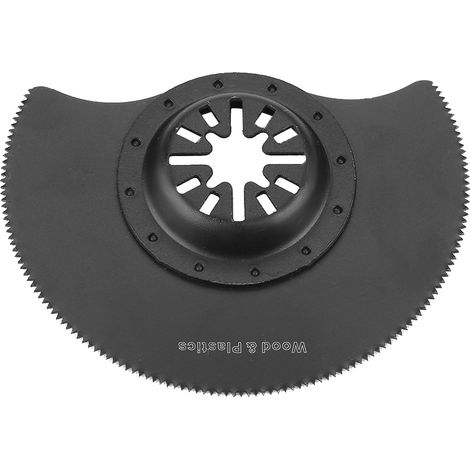 Jeu de 5 lames de scie circulaire pour outils multifonctions oscillants, pour travaux de réparation et de découpe (1/5)