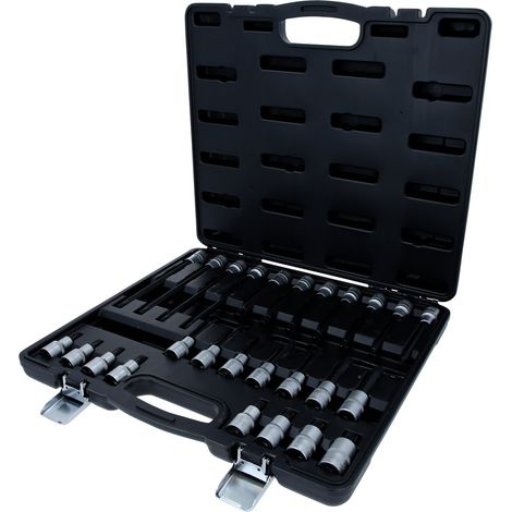 KS Tools 1/2 Bit-Stecknuss-Satz für Vielzahn (XZN)-Schrauben, 26-tlg (1/5)