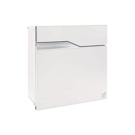 CASSETTA POSTALE NETTUNO BIANCA ALUBOX